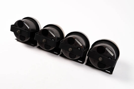HKS ダイレクトブライトメーター 60mm / ネイビー 4連メーターセット
