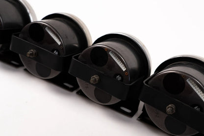 HKS ダイレクトブライトメーター 60mm / ネイビー 4連メーターセット