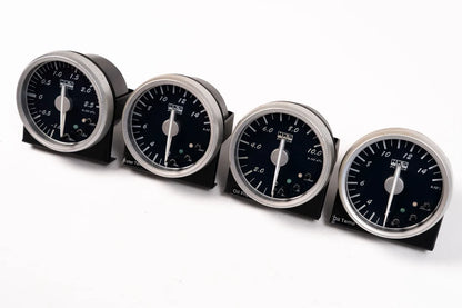 HKS ダイレクトブライトメーター 60mm / ネイビー 4連メーターセット