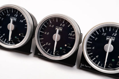 HKS ダイレクトブライトメーター 60mm / ネイビー 4連メーターセット