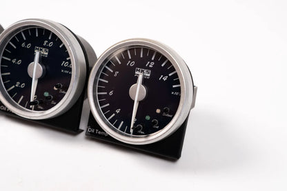 HKS ダイレクトブライトメーター 60mm / ネイビー 4連メーターセット